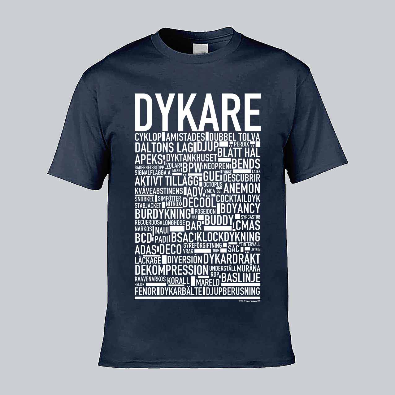 Dykare Text T-shirt