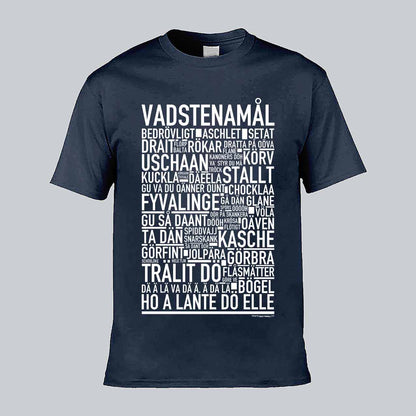 Vadstenamål Dialekt Text T-shirt