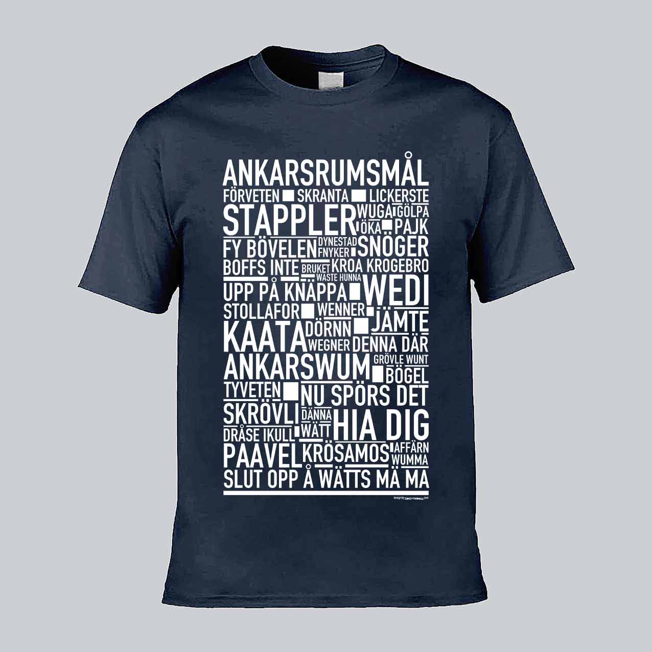 Ankarsrumsmål Dialekt Text T-shirt