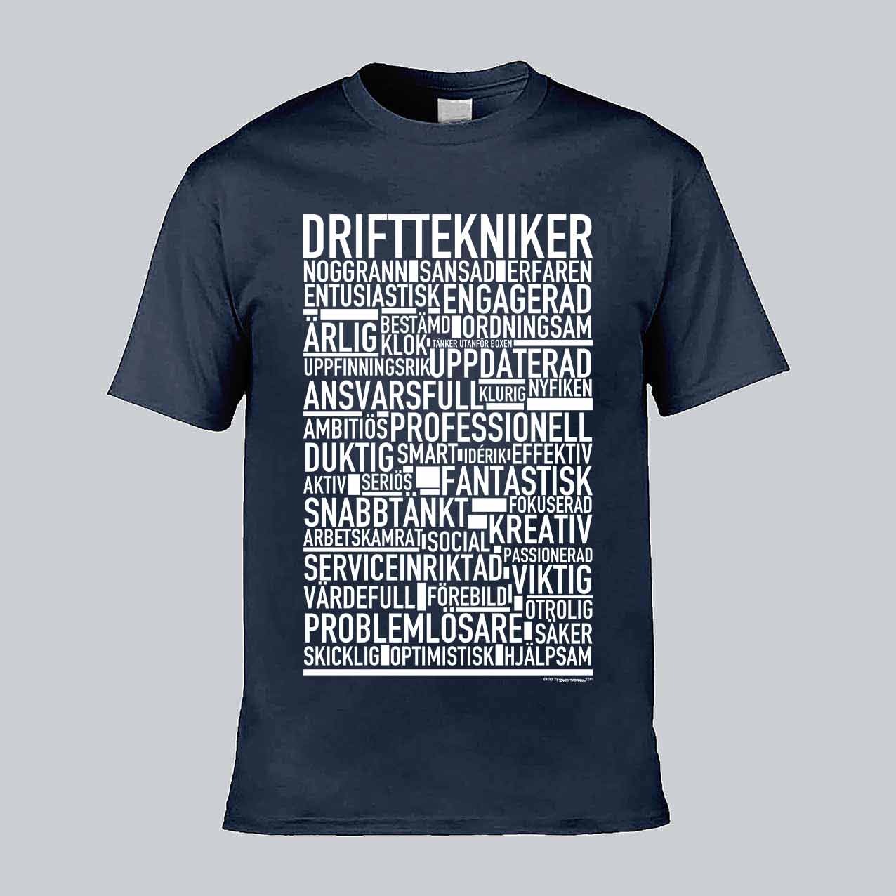 Drifttekniker Text T-shirt