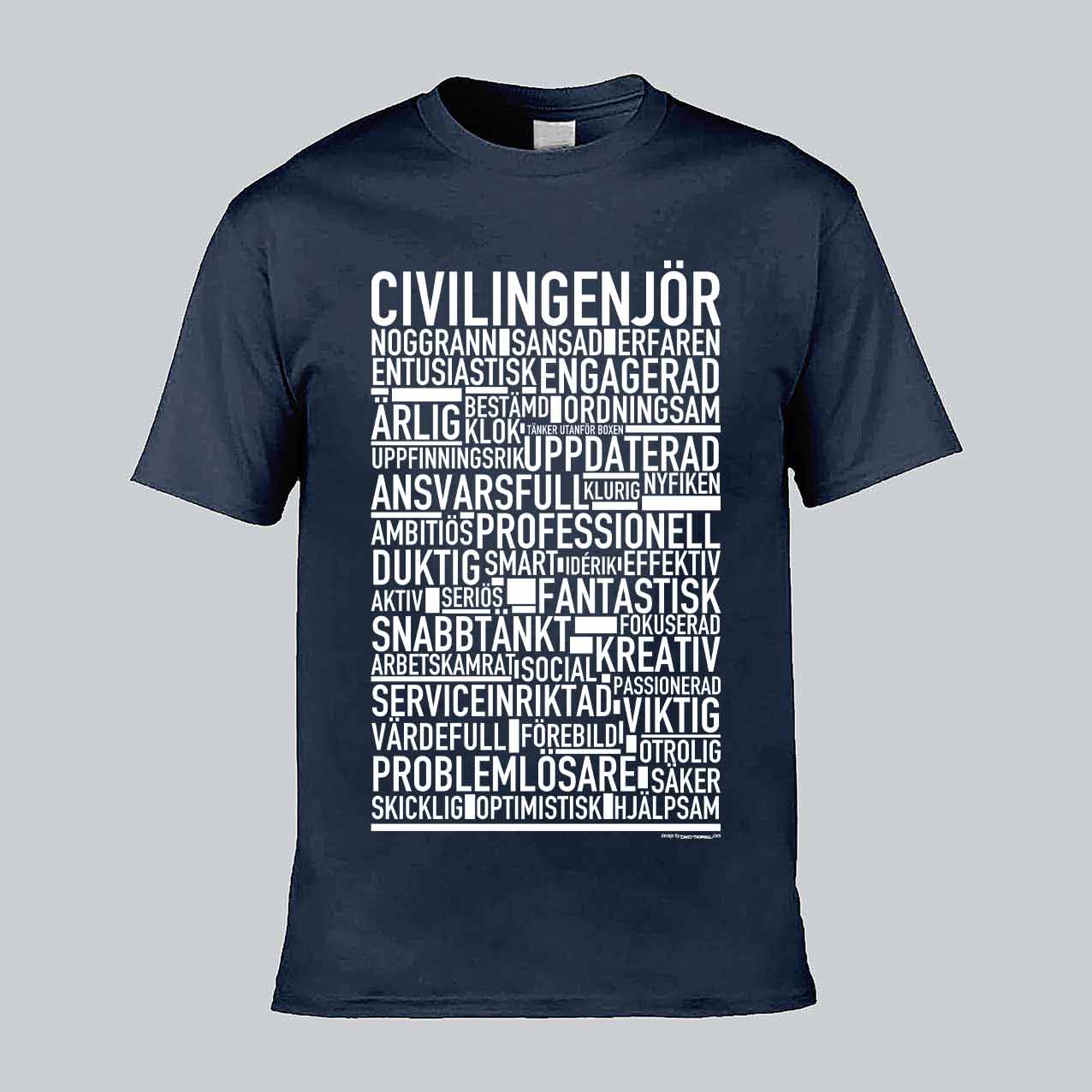 Civilingenjör Text T-shirt