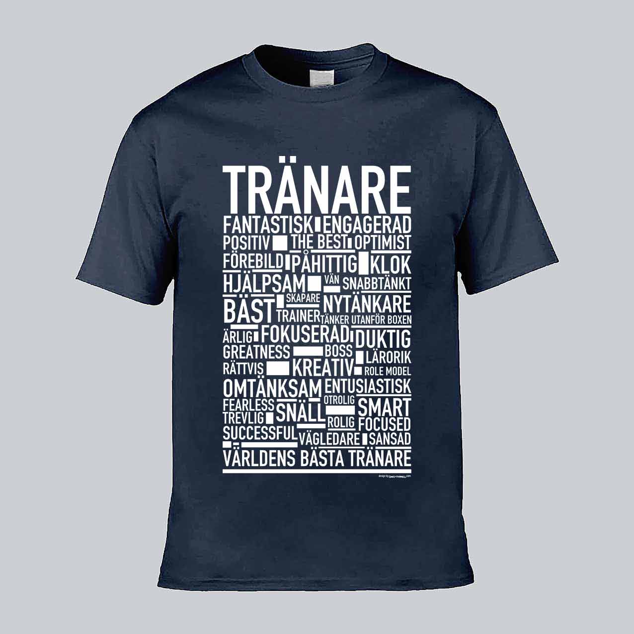 Tränare Text T-shirt