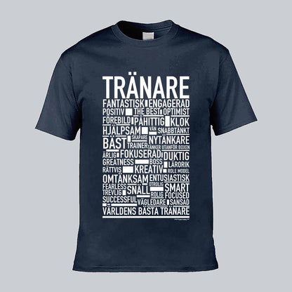 Tränare Text T-shirt