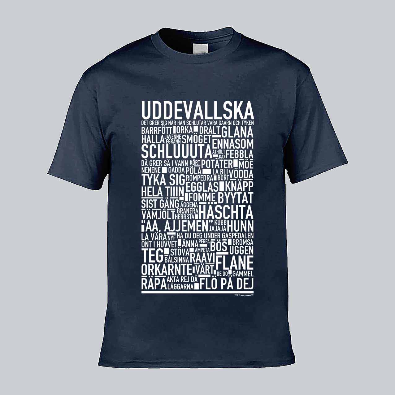 Uddevallska Dialekt Text T-shirt