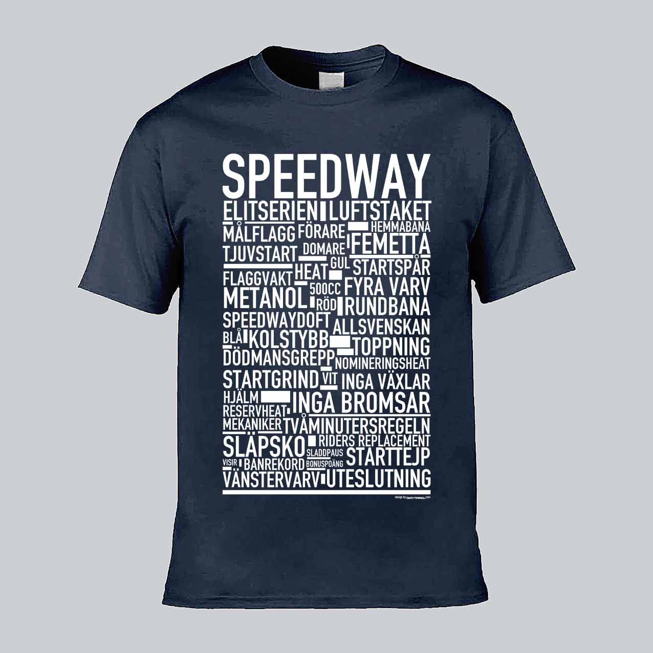 Speedway Text T-shirt