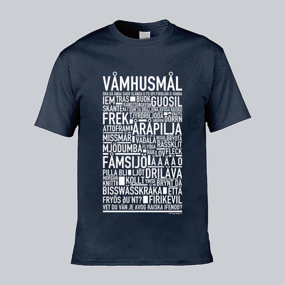Våmhusmål Dialekt Text T-shirt