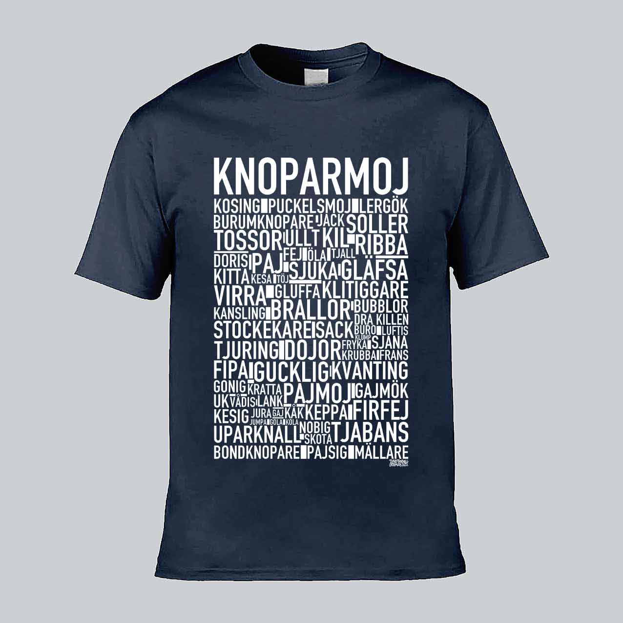 Knoparmoj Dialekt Text T-shirt