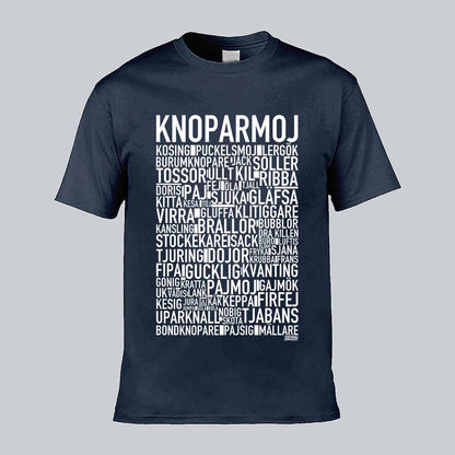 Knoparmoj Dialekt Text T-shirt