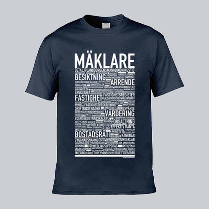 Mäklare Text T-shirt