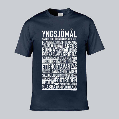 Yngsjömål Dialekt Text T-shirt