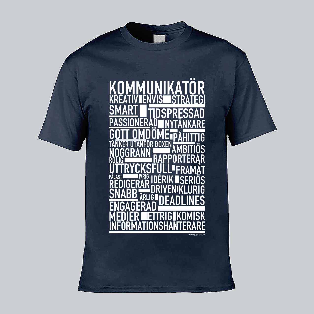 Kommunikatör Text T-shirt