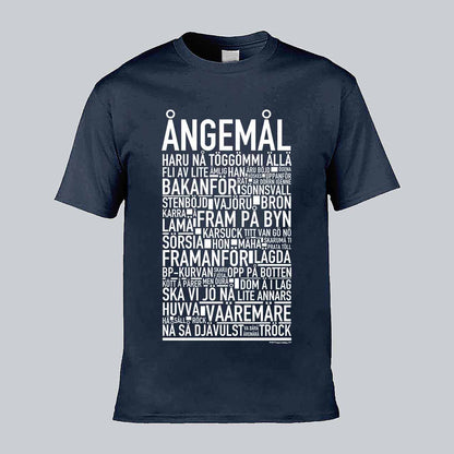 Ångemål Dialekt Text T-shirt