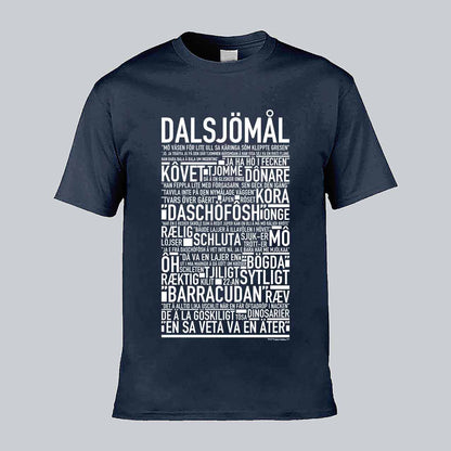 Dalsjömål Dialekt Text T-shirt
