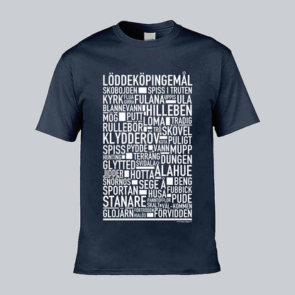 Löddeköpingemål Dialekt Text T-shirt