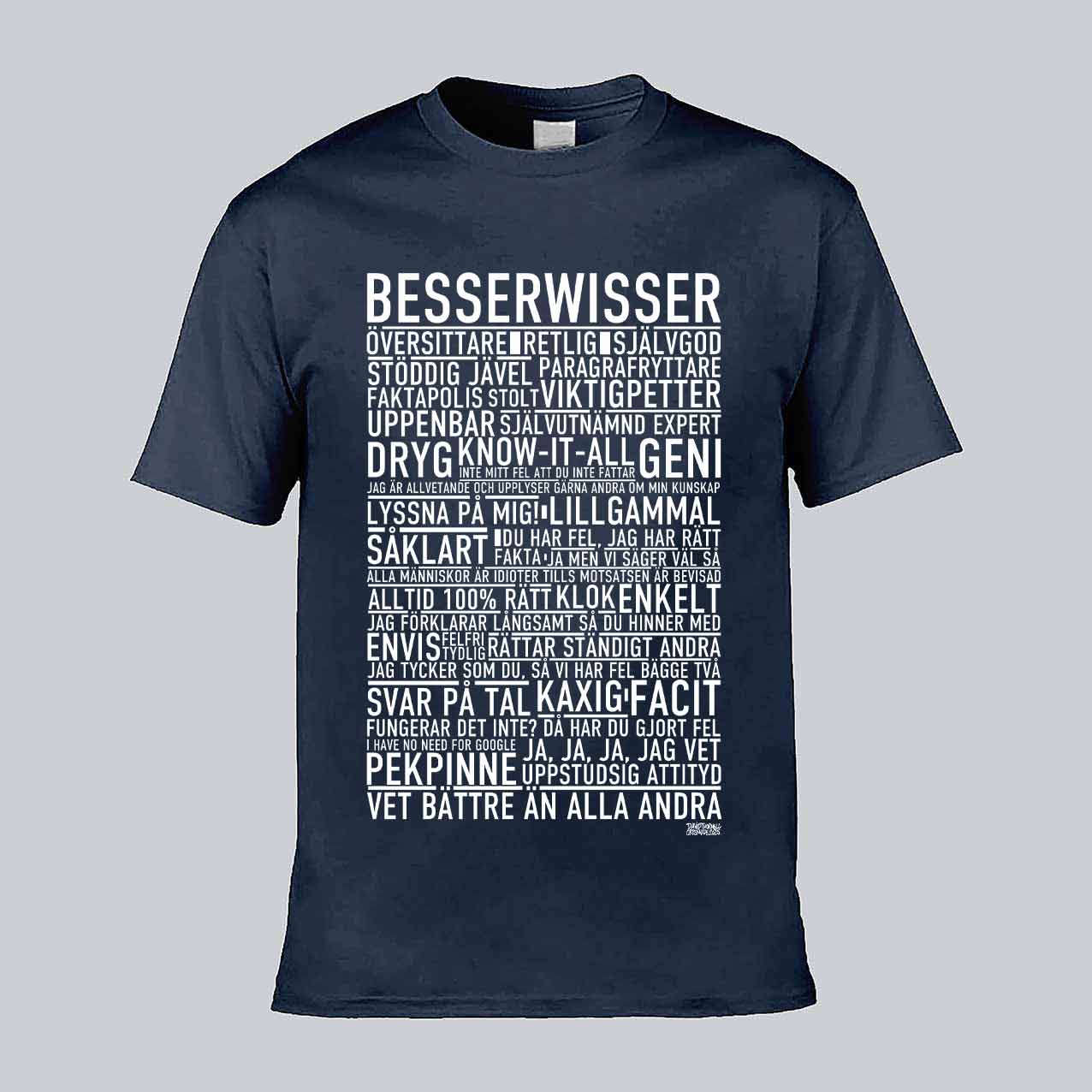 Besserwisser Text T-shirt