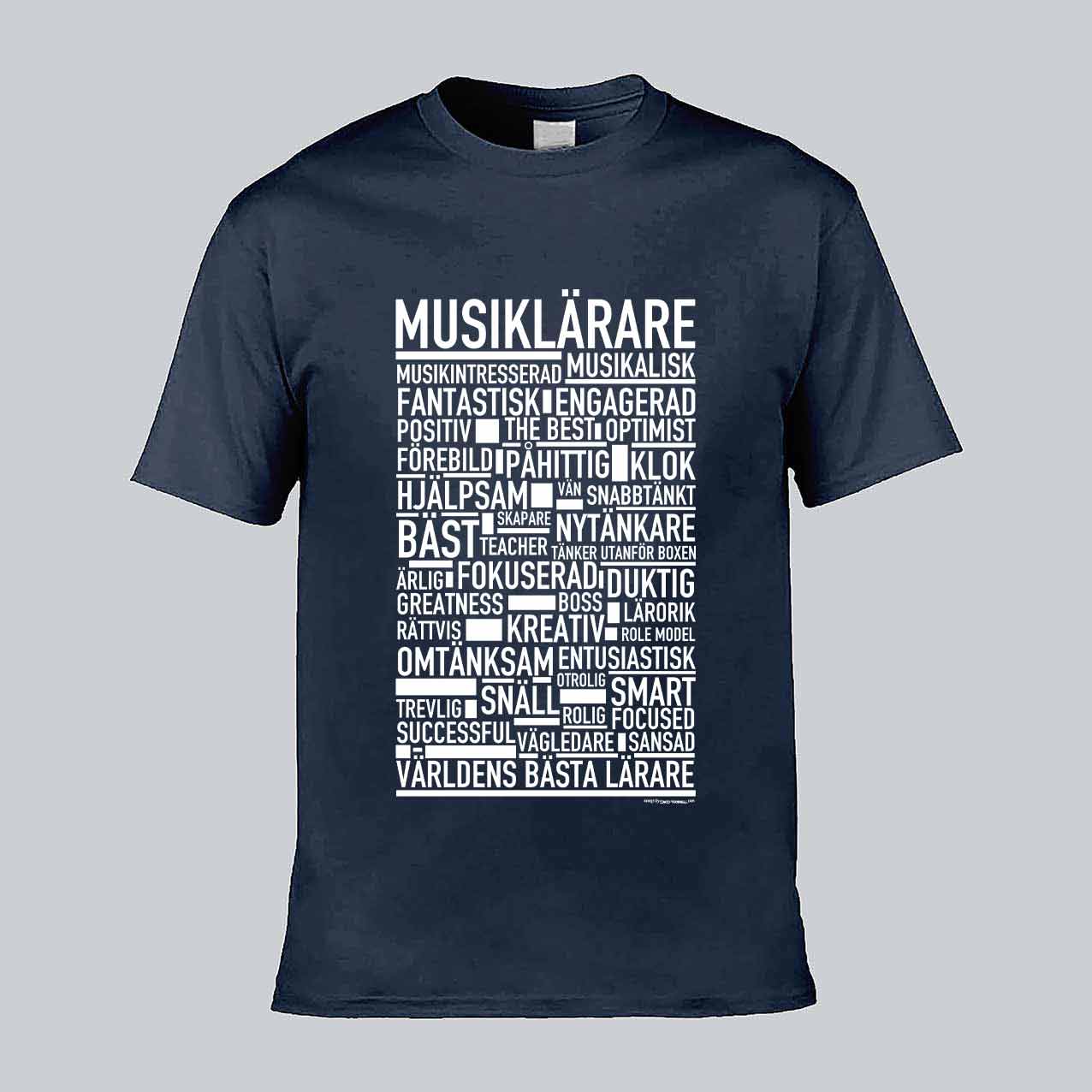 Musiklärare Text T-shirt