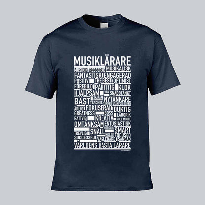Musiklärare Text T-shirt