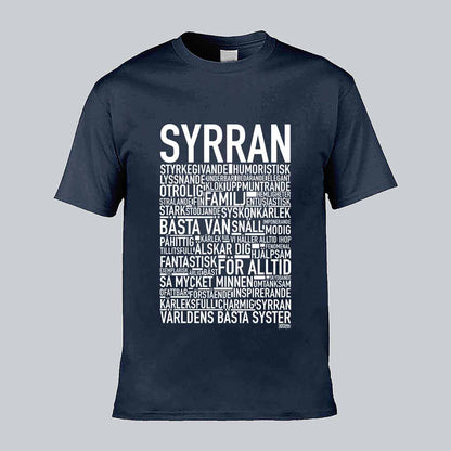 Syrran 2024 Text T-shirt
