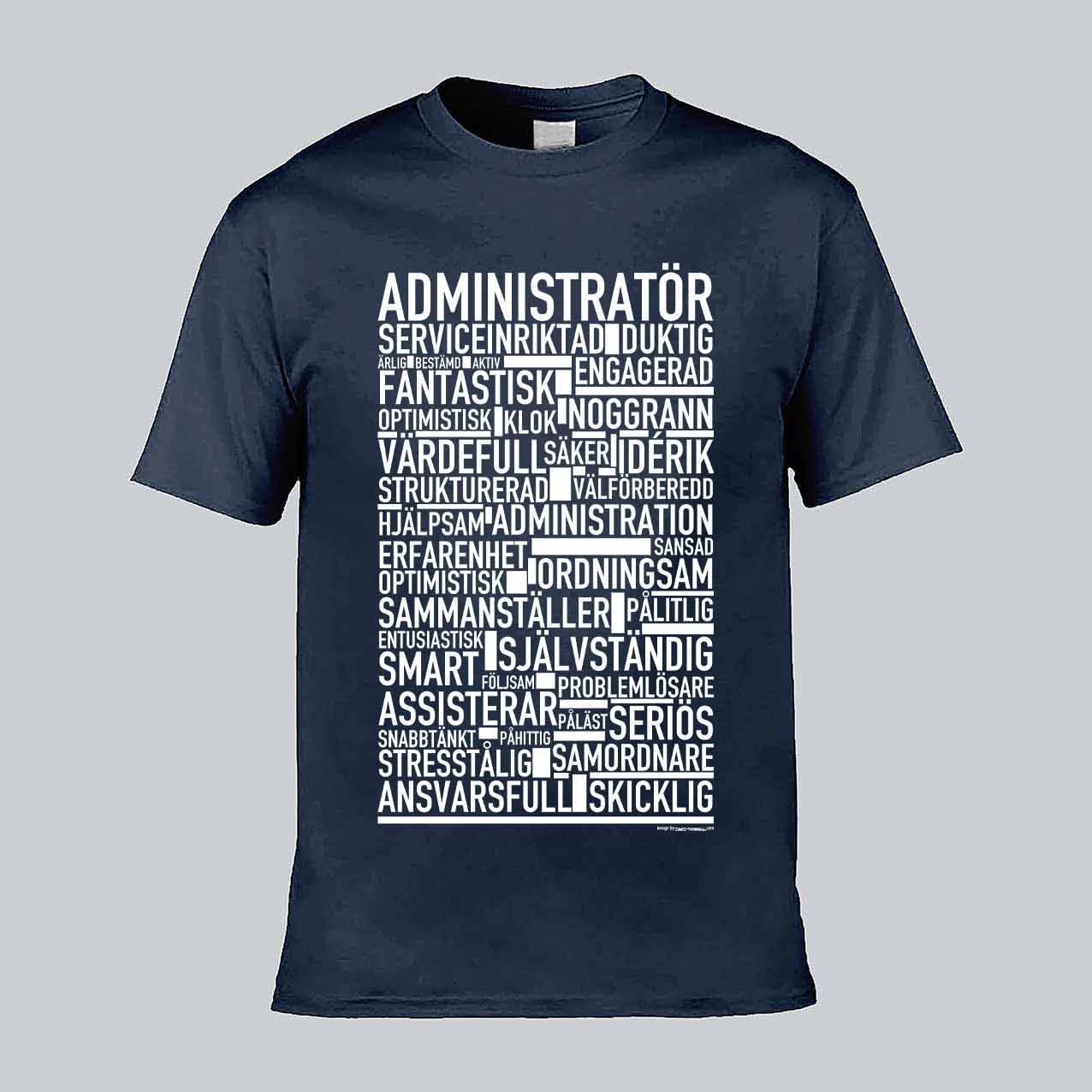 Administratör Text T-shirt