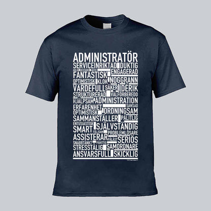 Administratör Text T-shirt