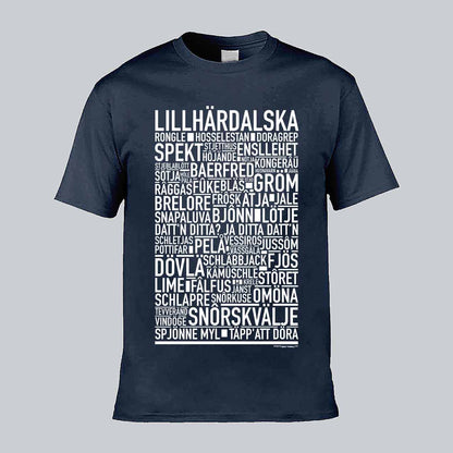 Lillhärdalska Dialekt Text T-shirt
