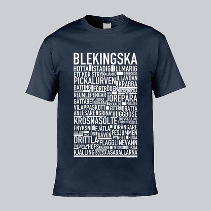 Blekingska Dialekt Text T-shirt