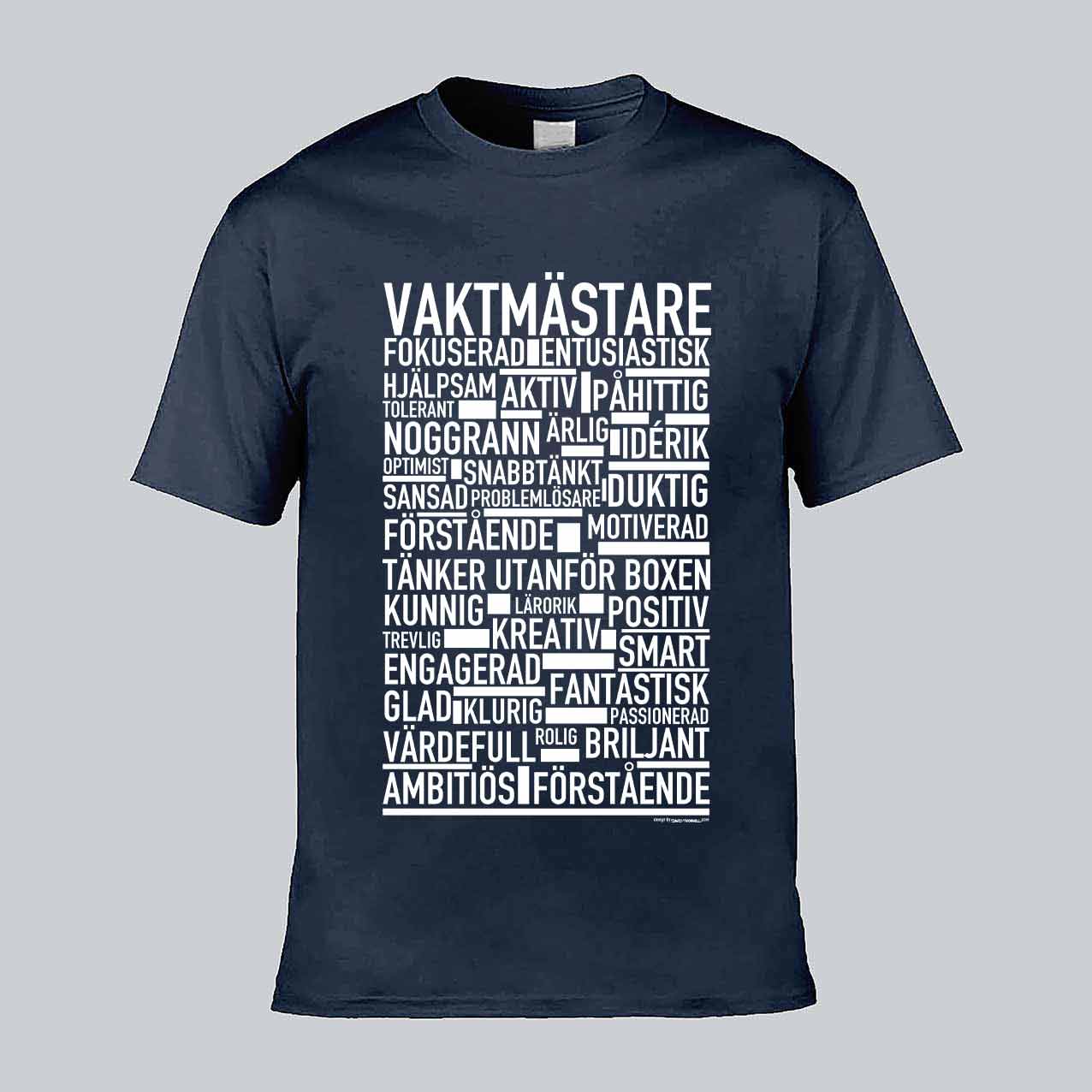 Vaktmästare Text T-shirt