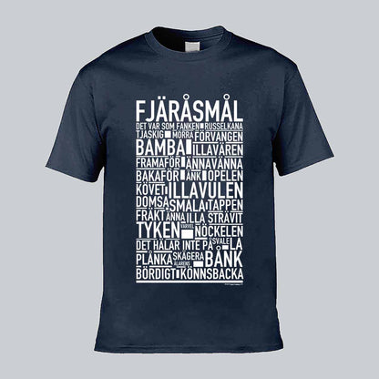 Fjäråsmål Dialekt Text T-shirt