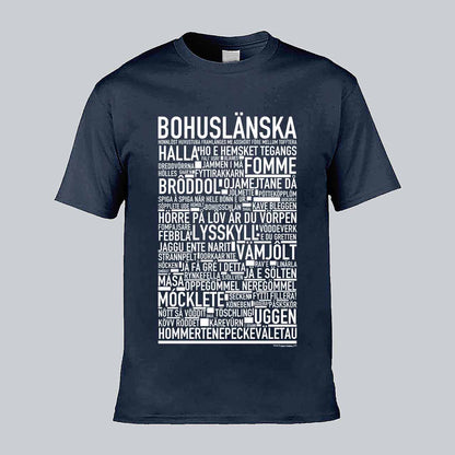 Bohuslänska Dialekt Text T-shirt