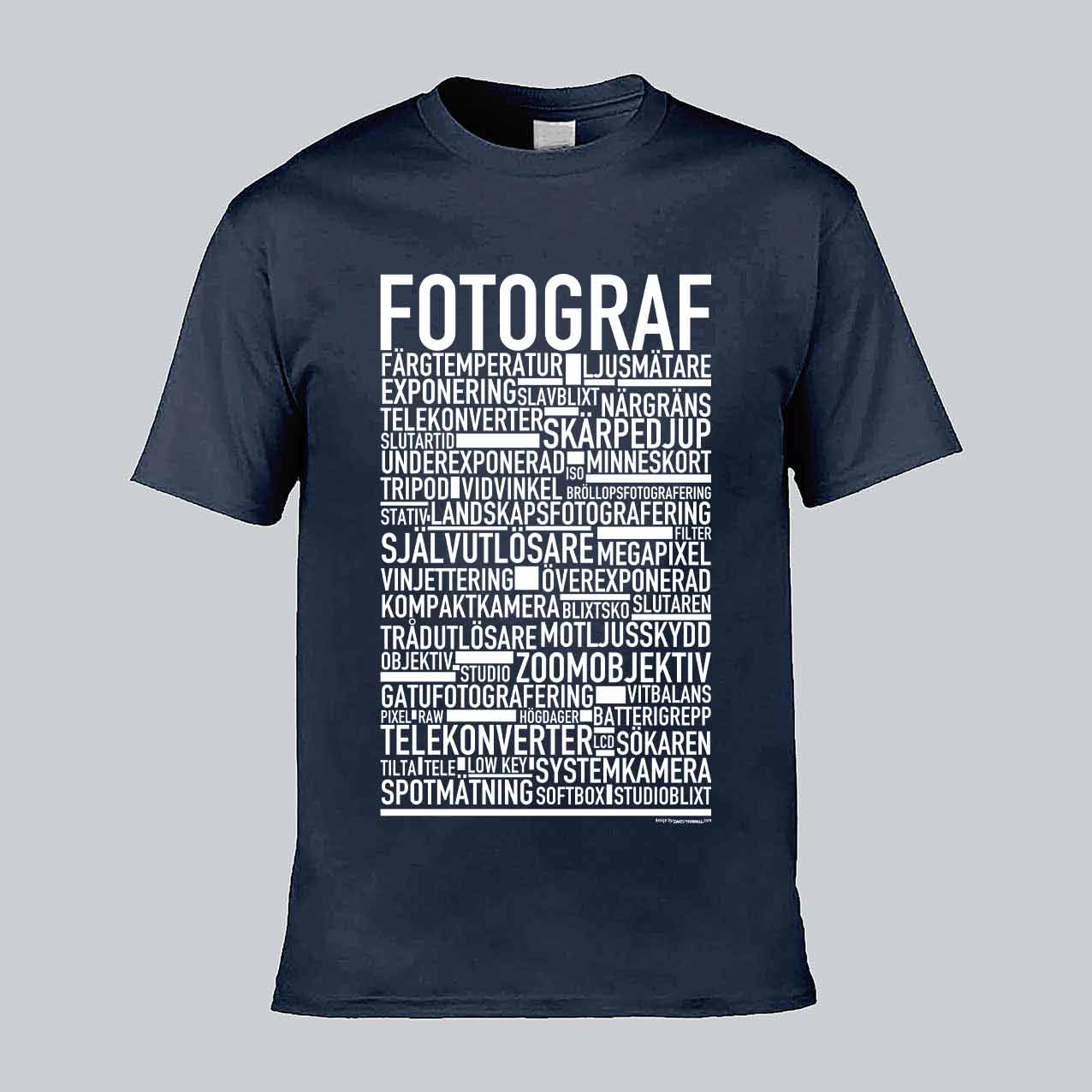 Fotograf Text T-shirt