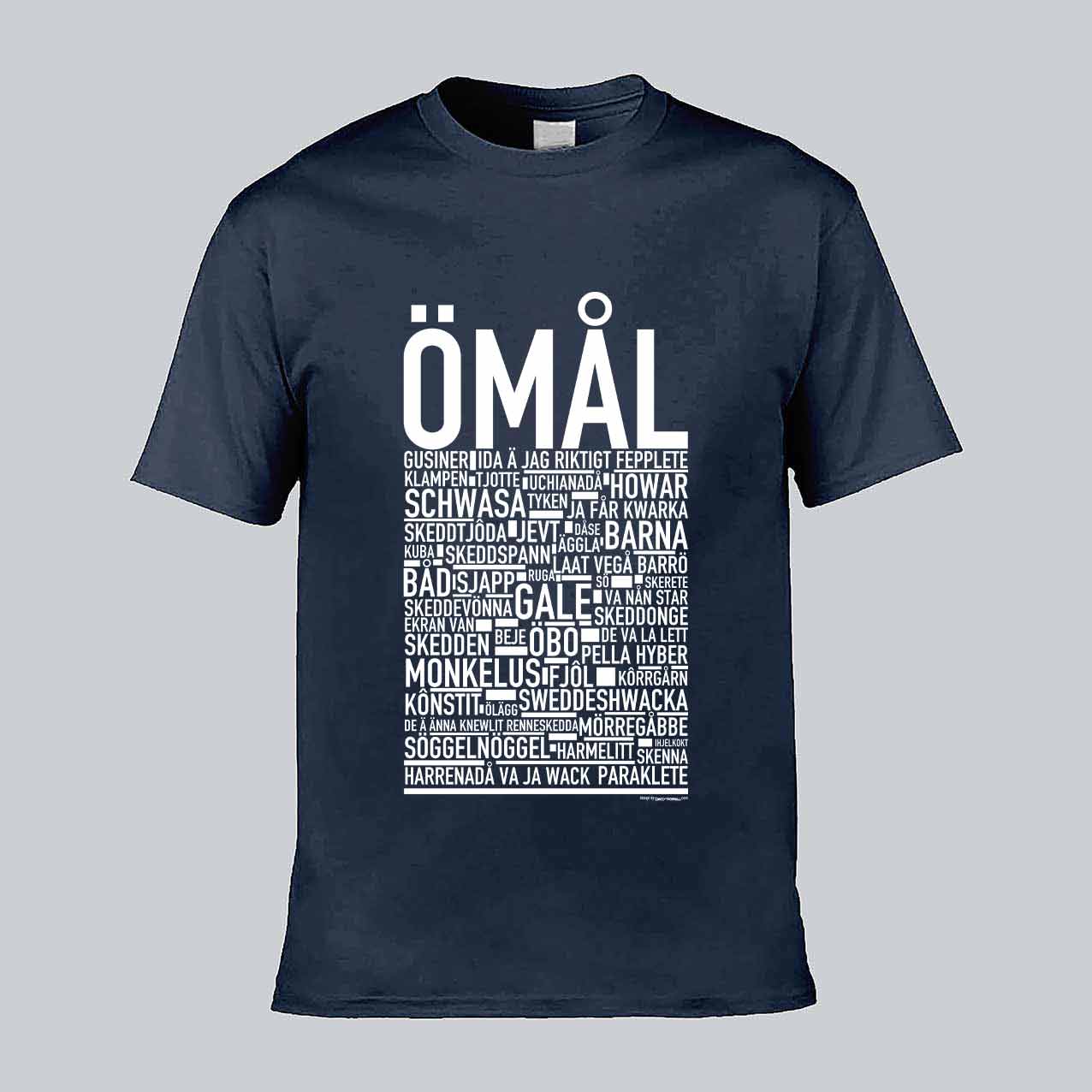 Ömål Dialekt Text T-shirt