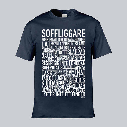 Soffliggare Text T-shirt