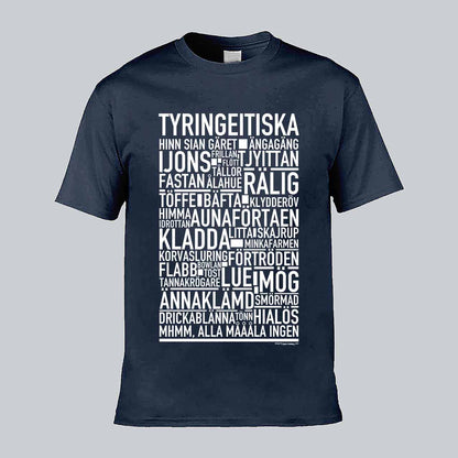 Tyringeitiska Dialekt Text T-shirt