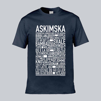 Askimska Dialekt Text T-shirt