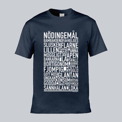 Nödingemål Dialekt Text T-shirt