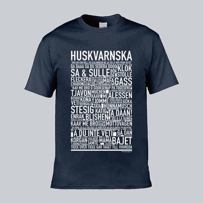 Huskvarnska Dialekt Text T-shirt
