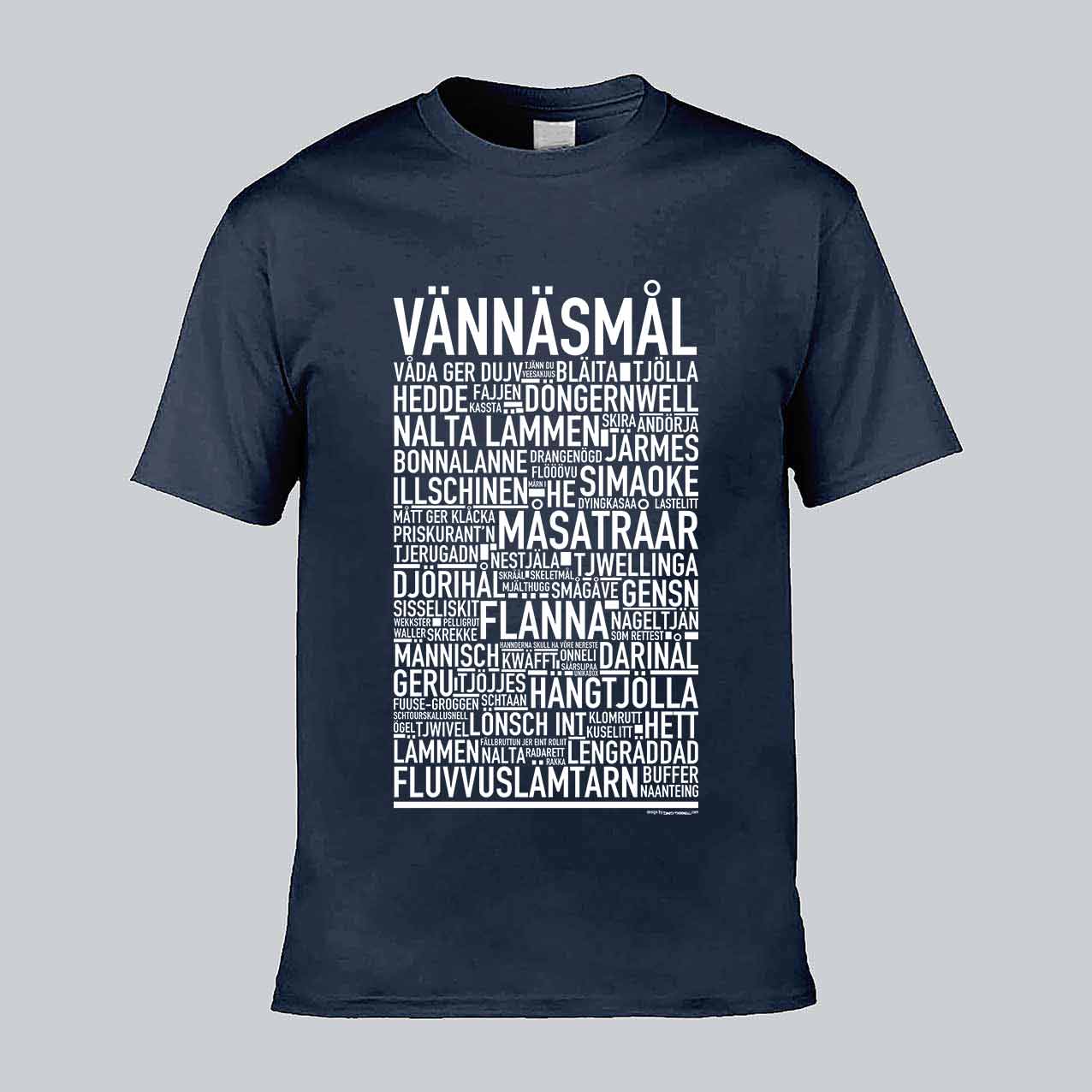Vännäsmål Dialekt Text T-shirt