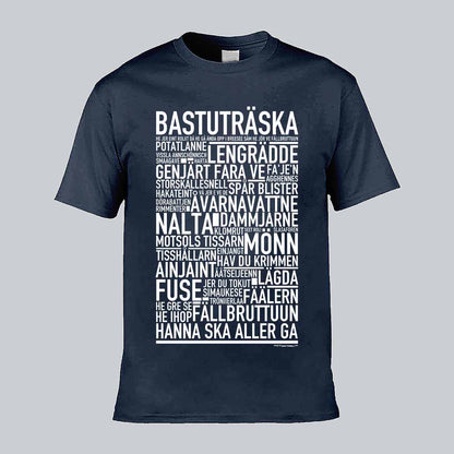 Bastuträska Dialekt Text T-shirt