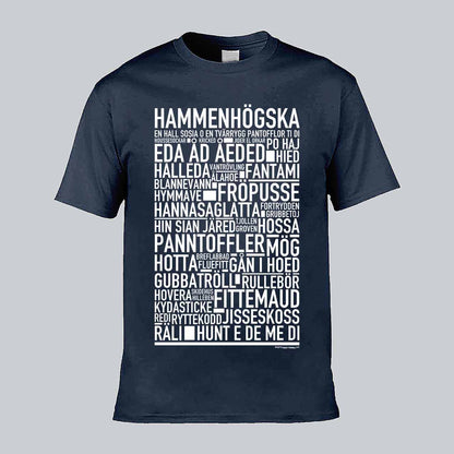 Hammenhögska Dialekt Text T-shirt