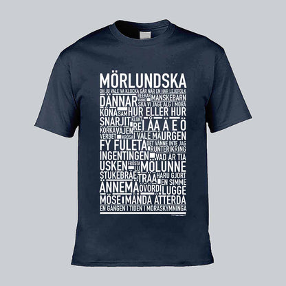 Mörlundska Dialekt Text T-shirt