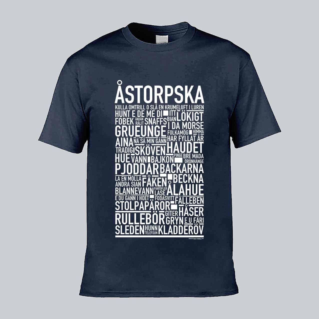 Åstorpska Dialekt Text T-shirt