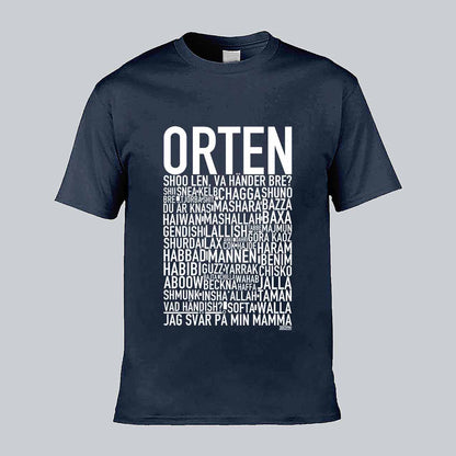 Orten Dialekt Text T-shirt