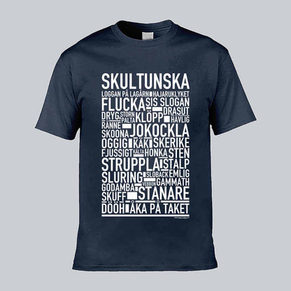Skultunska Dialekt Text T-shirt