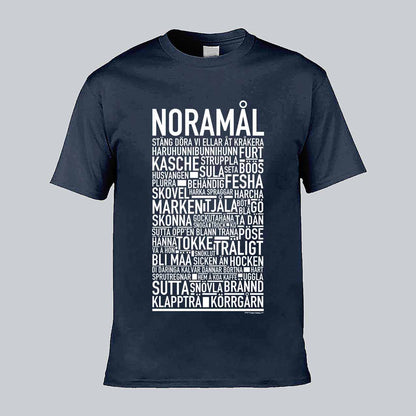 Noramål Dialekt Text T-shirt