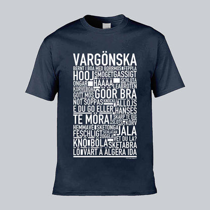 Vargönska Dialekt Text T-shirt