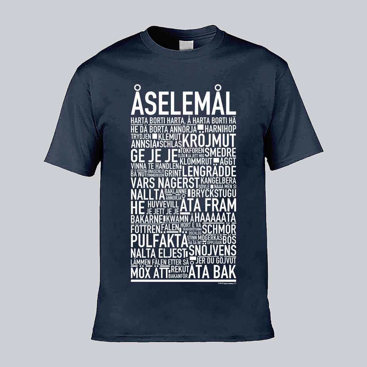 Åselemål Dialekt Text T-shirt
