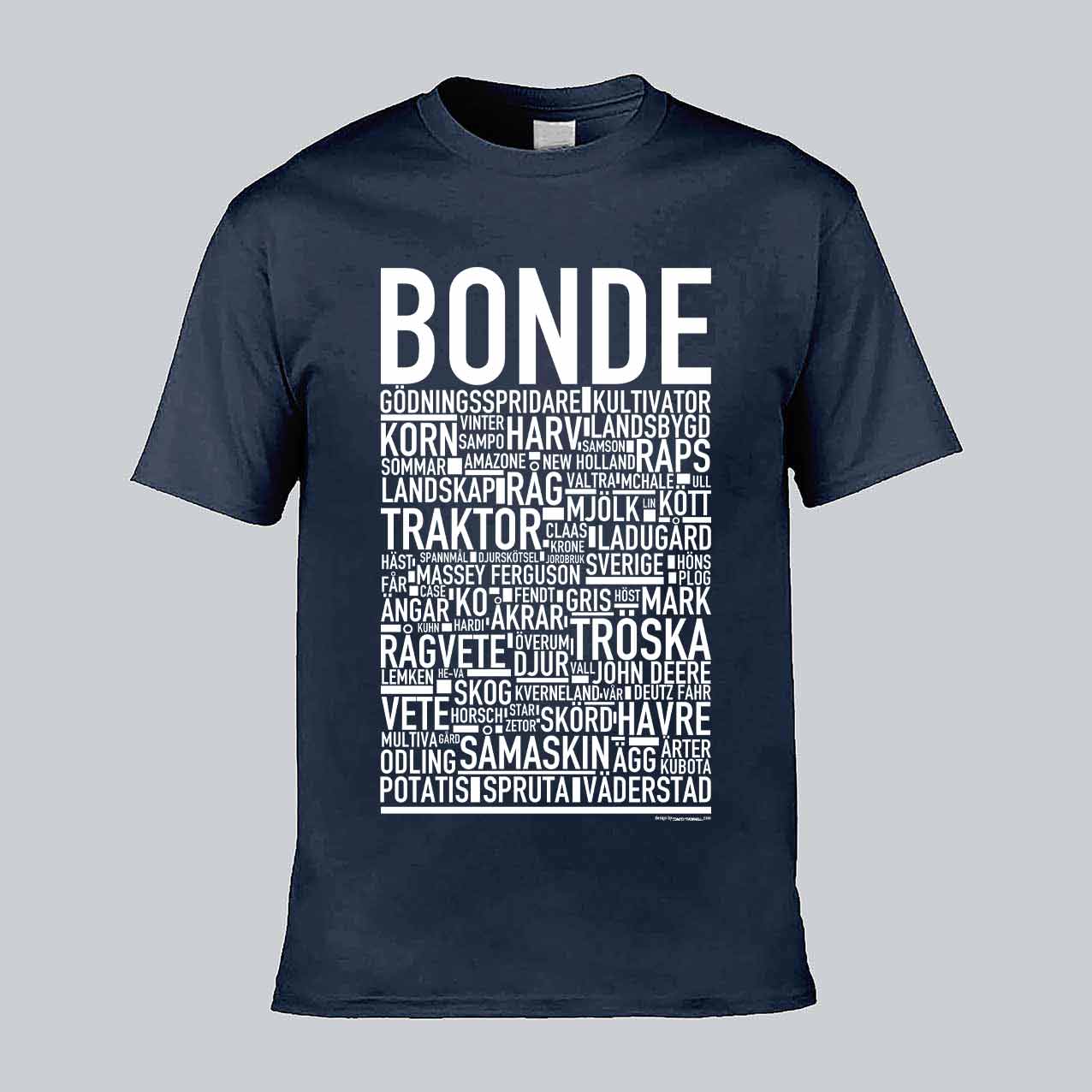 Bonde Ej John Deere Text T-shirt
