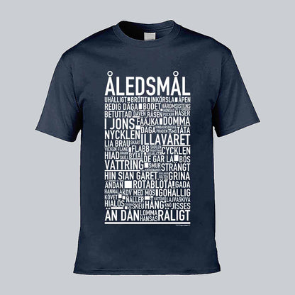 Åledsmål Dialekt Text T-shirt