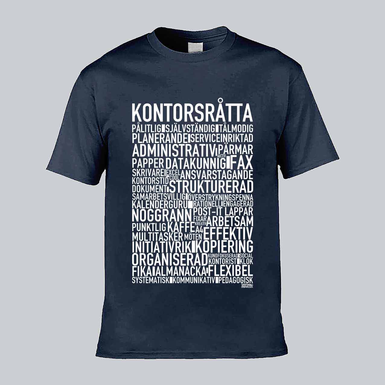 Kontorsråtta Text T-shirt