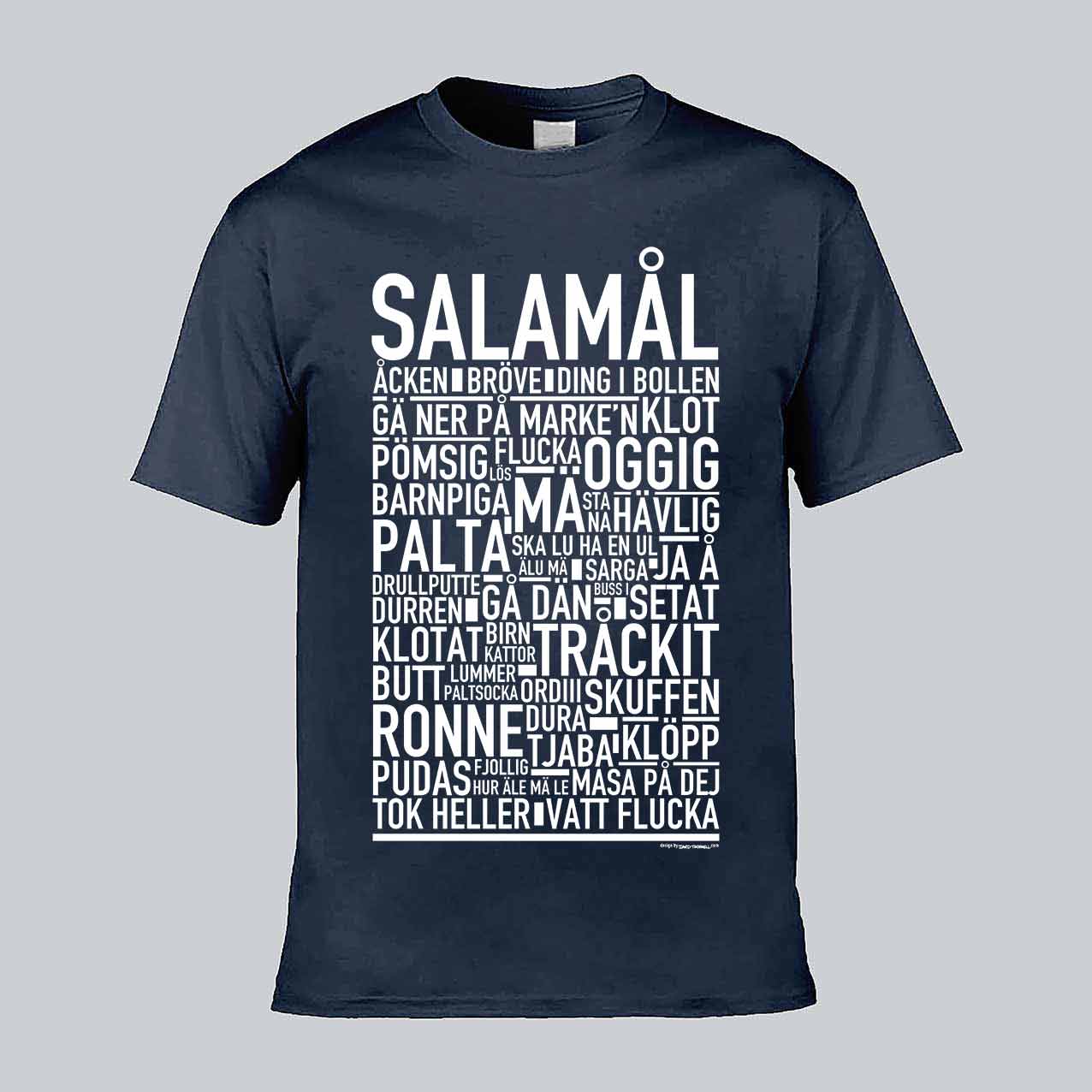 Salamål Dialekt Text T-shirt